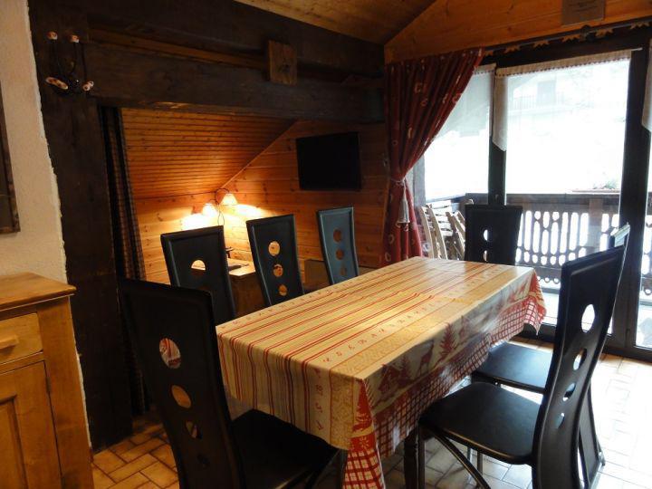 Skiverleih 3-Zimmer-Appartment für 7 Personen (1) - Chalet le Vieux Four - Châtel - Wohnzimmer