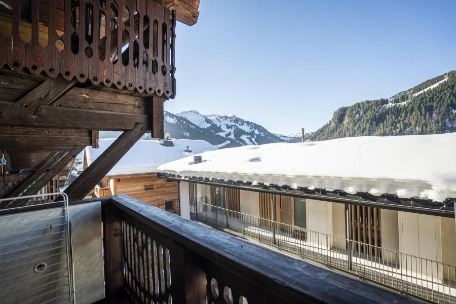 Skiverleih 3-Zimmer-Appartment für 7 Personen (2) - Chalet le Vieux Four - Châtel - Terrasse