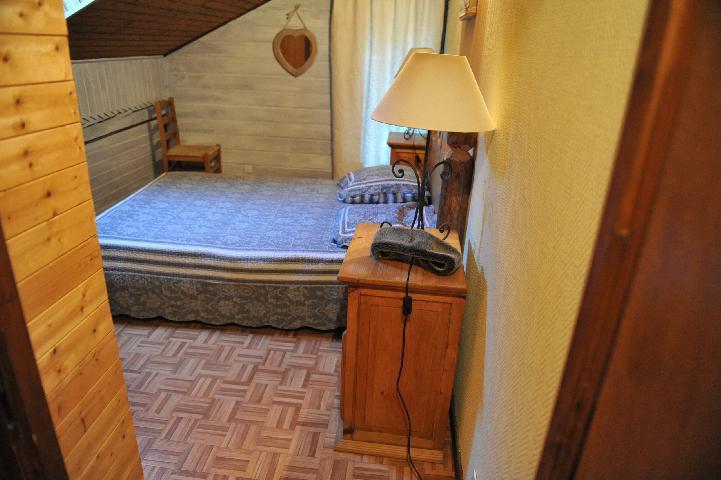 Skiverleih 3-Zimmer-Appartment für 7 Personen (4) - Chalet le Vieux Four - Châtel - Offener Schlafbereich