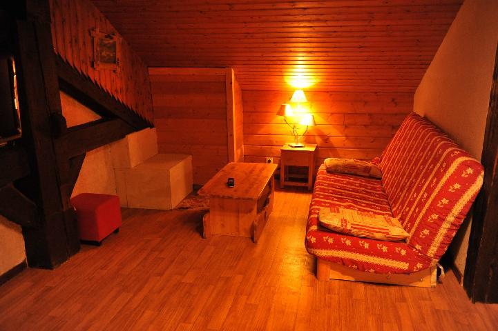 Alquiler al esquí Apartamento 3 piezas para 7 personas (4) - Chalet le Vieux Four - Châtel - Habitación abuhardillada