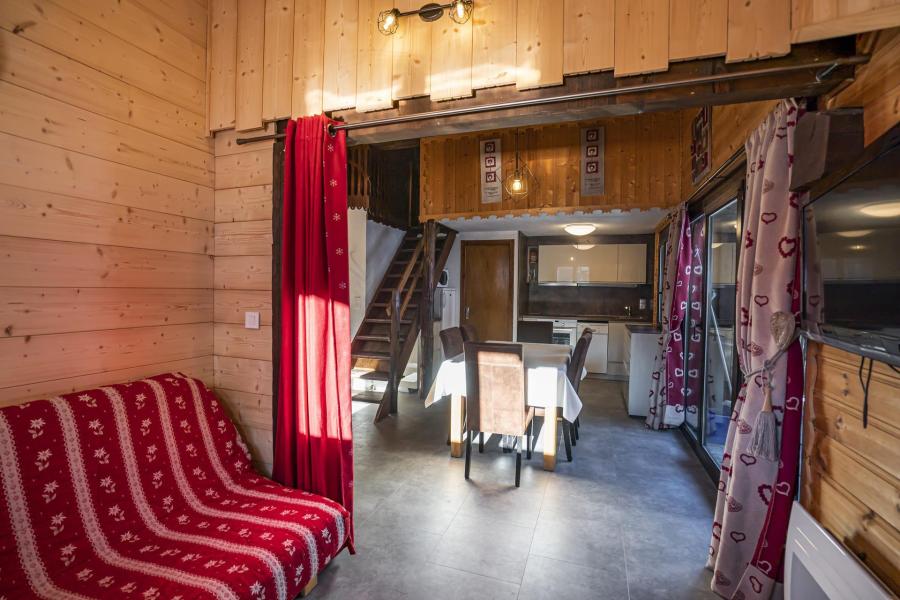 Skiverleih Chalet le Vieux Four - Châtel - Offener Schlafbereich