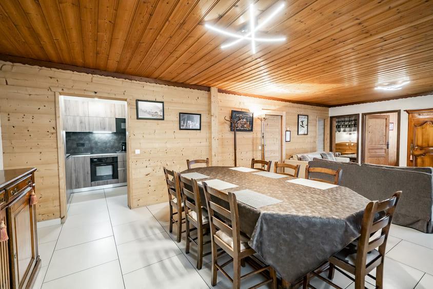 Alquiler al esquí Apartamento 3 piezas para 4 personas - Chalet Les Boudimes - Châtel - Estancia