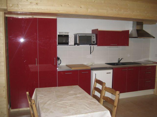 Rent in ski resort 2 room apartment 4 people (5) - Chalet les Bouquetins - Châtel - Kitchenette