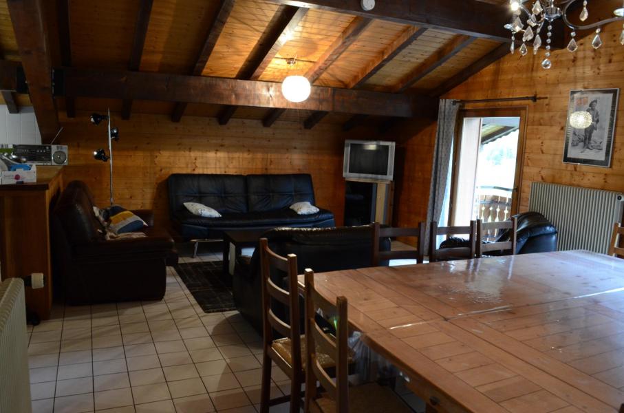Rent in ski resort 4 room apartment 8 people (3) - Chalet les Bouquetins - Châtel - Living room