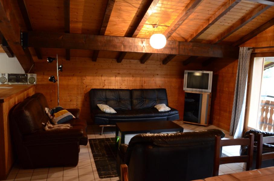 Skiverleih 4-Zimmer-Appartment für 8 Personen (3) - Chalet les Bouquetins - Châtel - Wohnzimmer