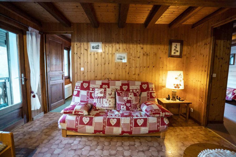 Rent in ski resort 3 room apartment 5 people (001) - Chalet les Colombes - Châtel - Living room