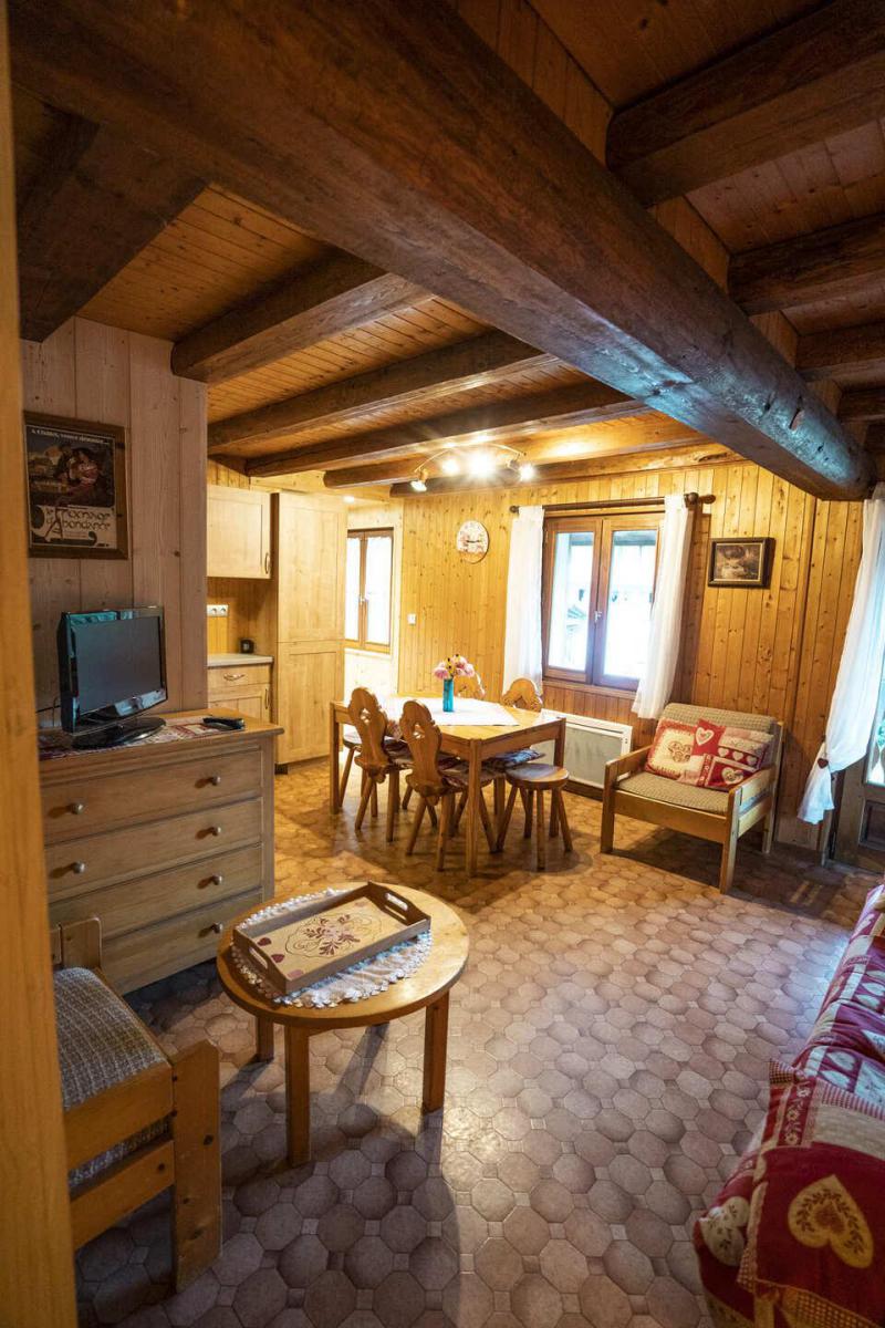 Rent in ski resort 3 room apartment 5 people (001) - Chalet les Colombes - Châtel - Living room