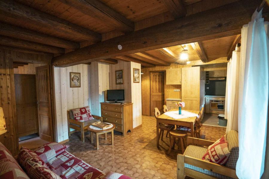 Wynajem na narty Apartament 3 pokojowy 5 osób (001) - Chalet les Colombes - Châtel - Pokój gościnny