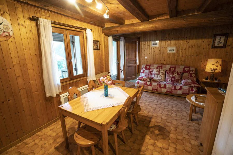 Ski verhuur Appartement 3 kamers 5 personen (001) - Chalet les Colombes - Châtel - Woonkamer