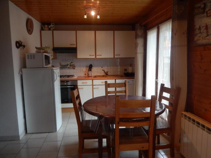 Skiverleih 2-Zimmer-Appartment für 4 Personen - Chalet les Géraniums - Châtel - Wohnzimmer