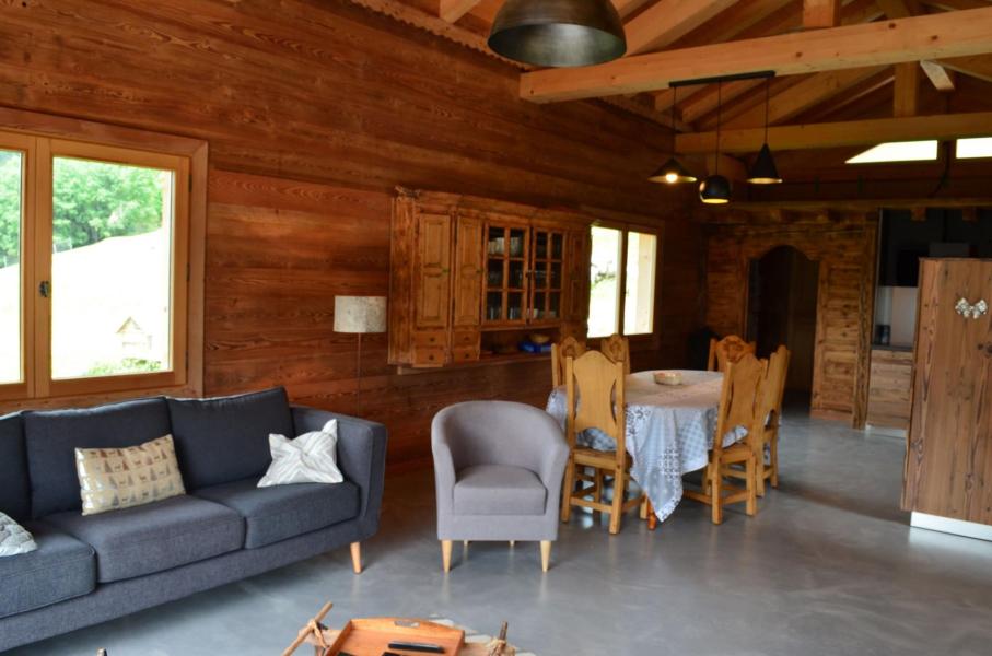 Rent in ski resort 4 room duplex apartment 6 people - Chalet LES GRENIERS (CHEZ DENIS) - Châtel - Living room