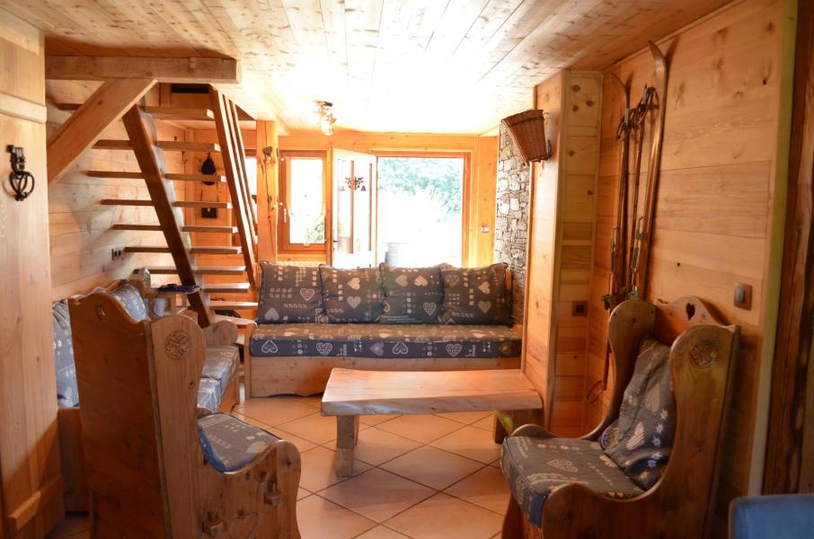 Ski verhuur Appartement 5 kamers 10 personen (000) - Chalet les Pivottes - Châtel - Woonkamer