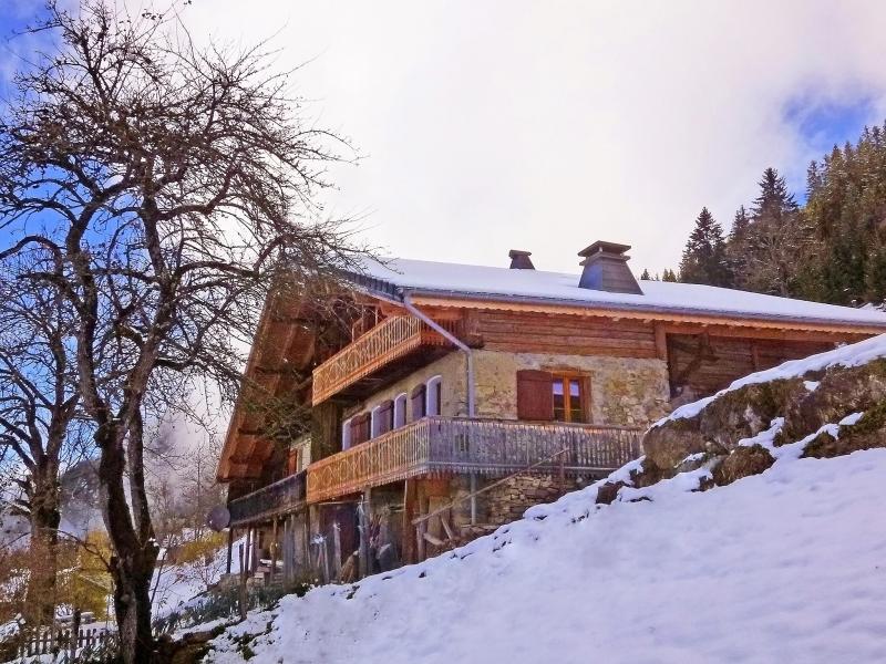 Wakacje w górach Chalet Petit Châtel - Châtel - Zima na zewnątrz