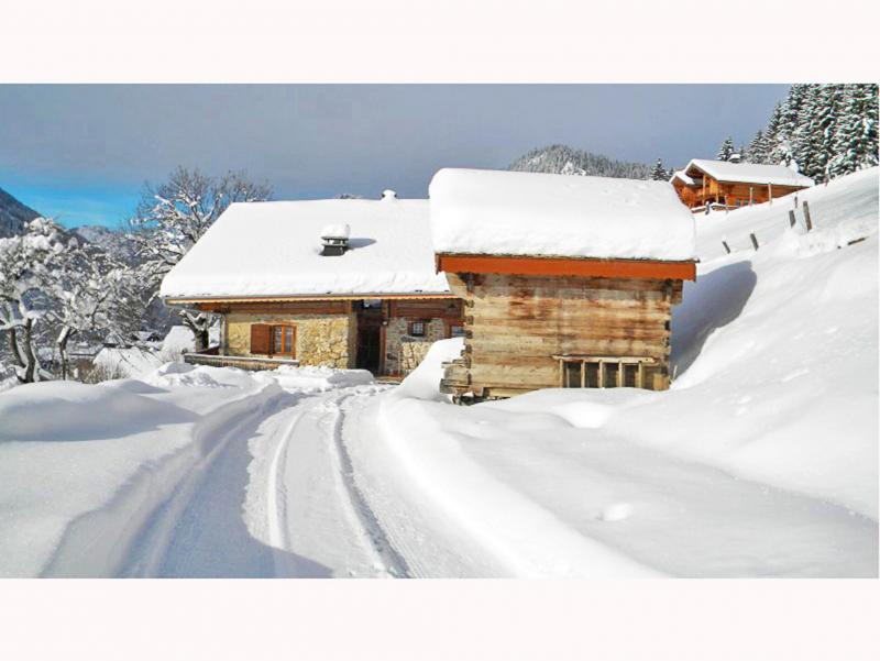 Wakacje w górach Chalet Petit Châtel - Châtel - Zima na zewnątrz