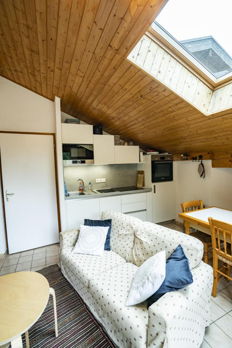 Ski verhuur Appartement 4 kamers 6 personen - La Résidence Forsythia - Châtel - Woonkamer