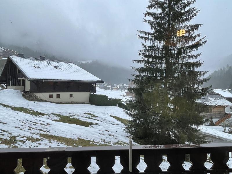 Soggiorno sugli sci Studio con alcova per 4 persone - La Résidence Forsythia - Châtel - Balcone