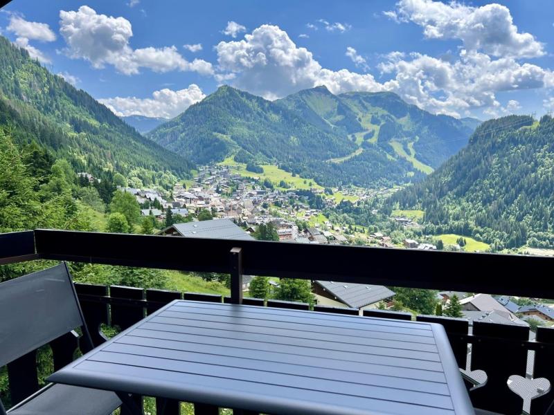 Skiverleih 2-Zimmer-Appartment für 5 Personen (D14) - La Résidence l'Alpage - Châtel - Balkon