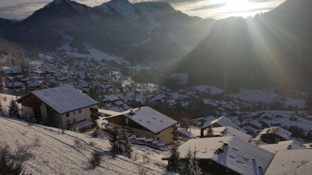 Urlaub in den Bergen 2-Zimmer-Appartment für 5 Personen (D14) - La Résidence l'Alpage - Châtel - Draußen im Winter