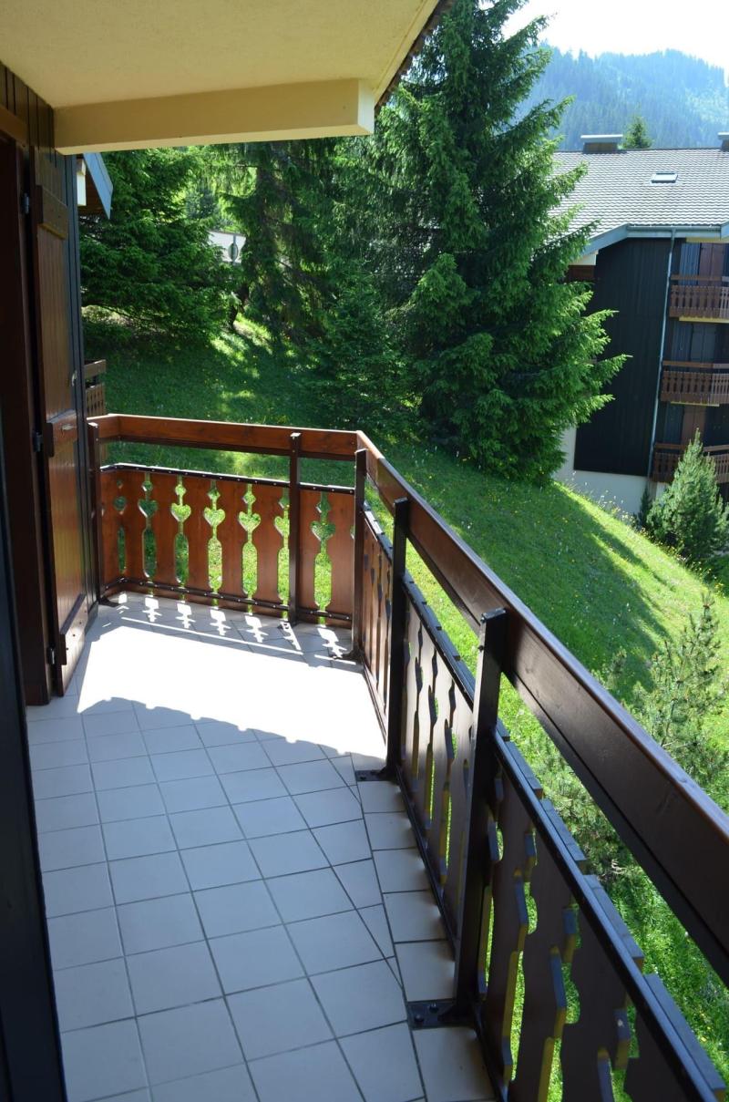 Wynajem na narty Apartament 2 pokojowy 4 osób (A8) - La Résidence l'Alpage - Châtel - Taras