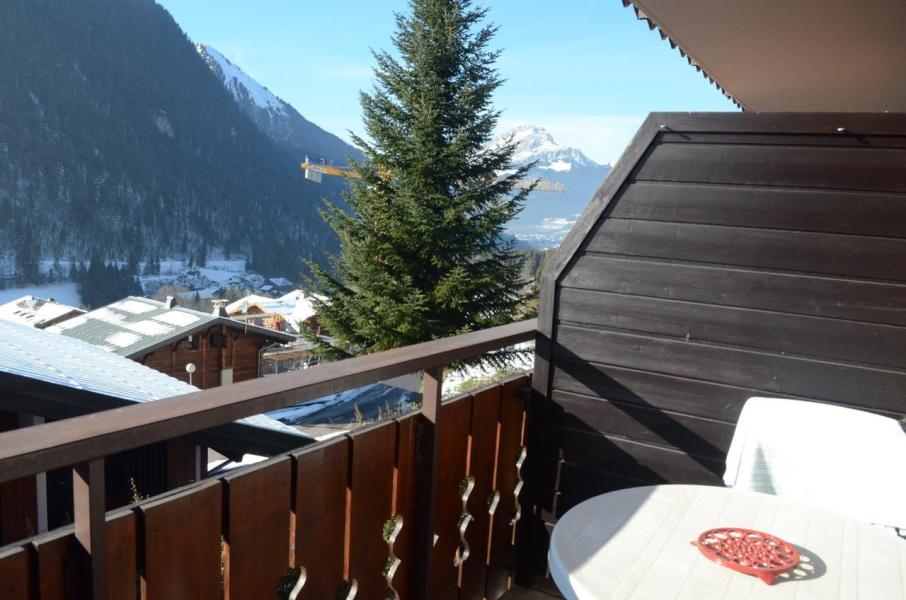 Skiverleih Studio Schlafnische 3 Personen - La Résidence les Montagnys - Châtel - Terrasse