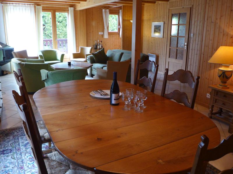 Ski verhuur Chalet 6 kamers 9 personen (1) - Le Jet d'Eau 19 - Châtel - Woonkamer