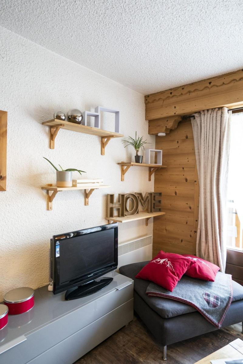 Ski verhuur Studio bergnis 4 personen (107) - Résidence Alpenlake - Châtel - Woonkamer