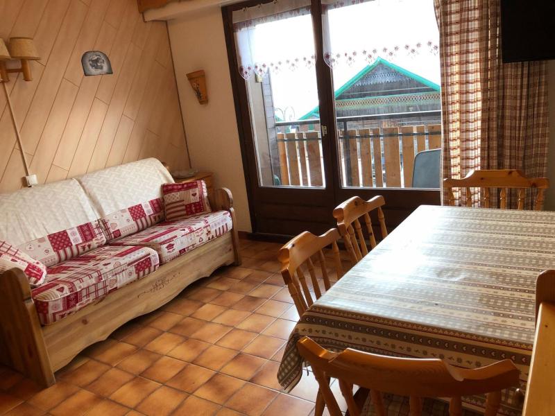 Ski verhuur Studio bergnis 4 personen (116) - Résidence Alpenlake - Châtel - Woonkamer