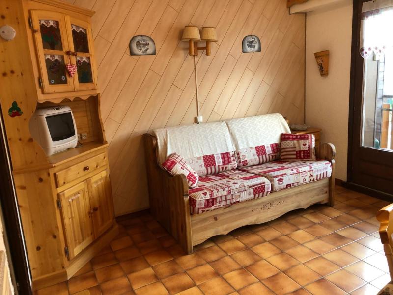 Ski verhuur Studio bergnis 4 personen (116) - Résidence Alpenlake - Châtel - Woonkamer