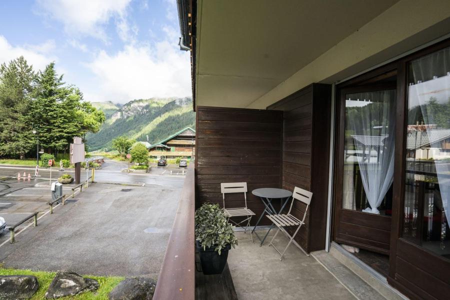 Skiverleih Studio Schlafnische 4 Personen (107) - Résidence Alpenlake - Châtel - Terrasse