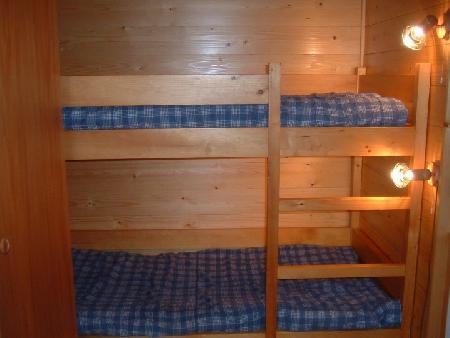 Rent in ski resort Studio sleeping corner 4 people - Résidence Chambron - Châtel - Bunk beds