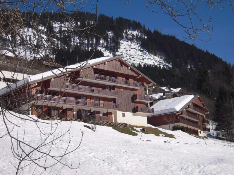 Location au ski Résidence des Gentianes - Châtel - Extérieur hiver