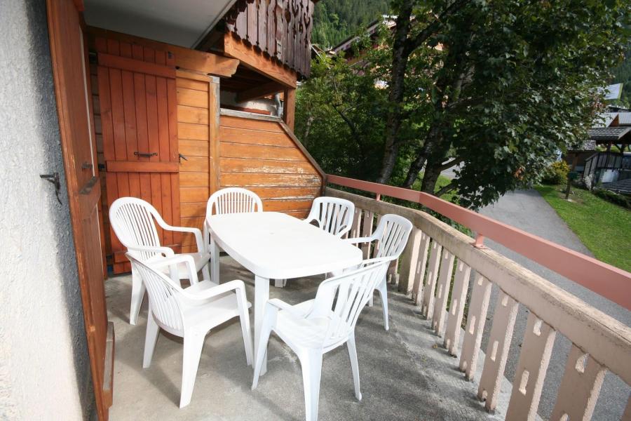 Skiverleih 3-Zimmer-Appartment für 6 Personen (3) - Résidence Echo des Montagnes - Châtel - Terrasse