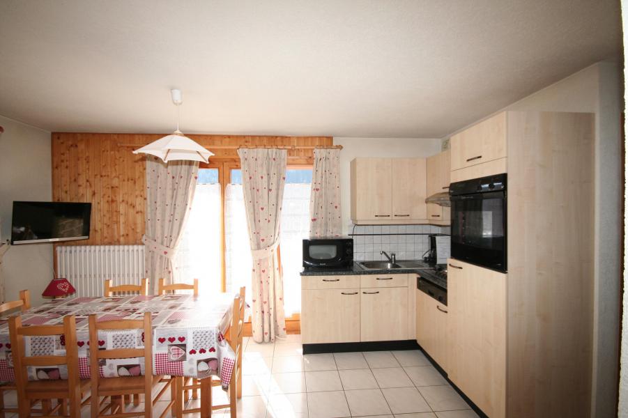 Skiverleih 3-Zimmer-Appartment für 6 Personen (6) - Résidence Echo des Montagnes - Châtel - Kochnische