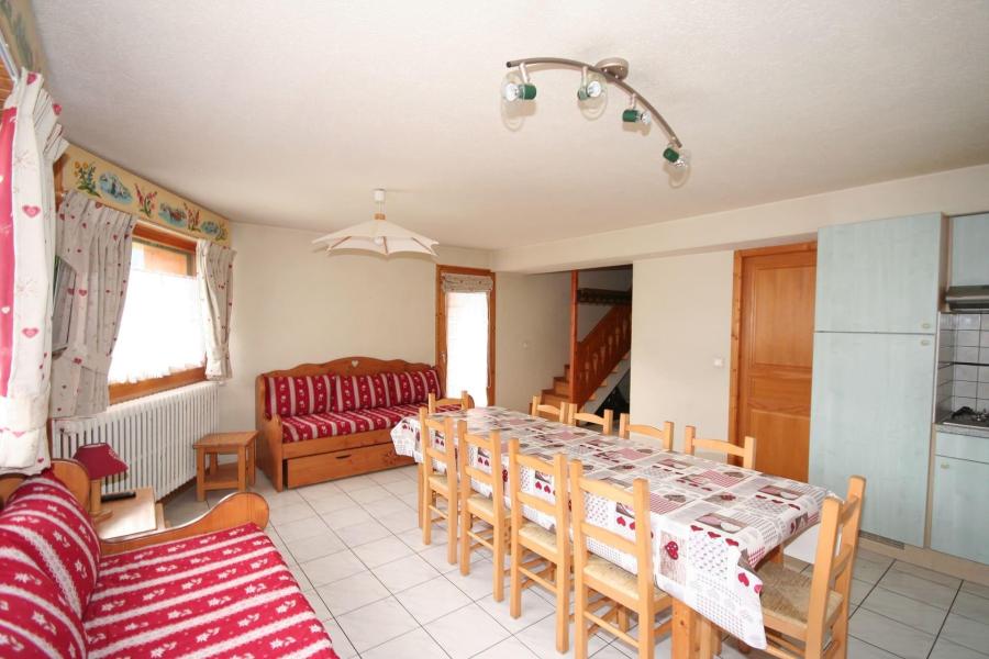 Ski verhuur Appartement duplex 5 kamers 10 personen (5) - Résidence Echo des Montagnes - Châtel - Woonkamer