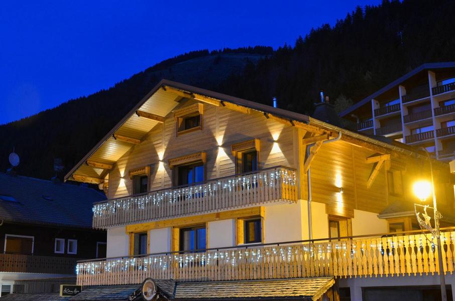 Rent in ski resort 8 room apartment 14 people - Résidence Florence - Châtel - Winter outside