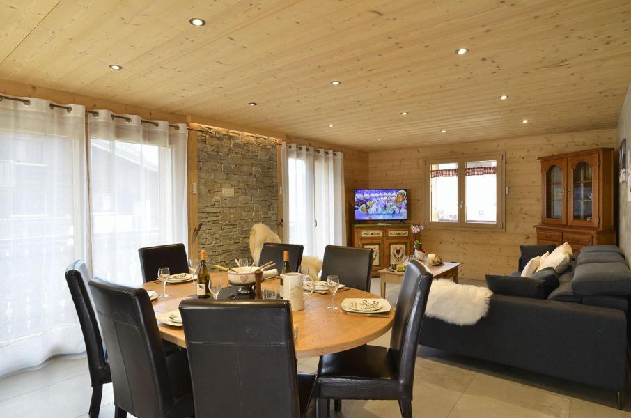 Location au ski Appartement 5 pièces 8 personnes - Résidence Florence - Châtel - Séjour