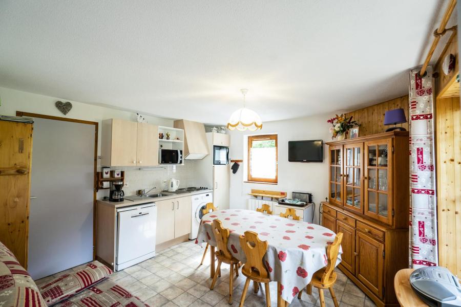 Ski verhuur Appartement 3 kamers 6 personen (17) - Résidence Fuchsia - Châtel - Woonkamer