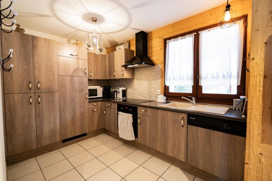 Ski verhuur Appartement duplex 3 kamers 6 personen - Résidence L'ALPINA - Châtel - Keuken