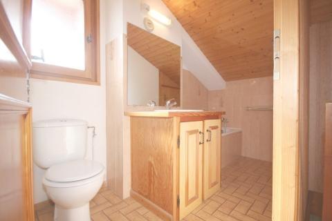 Rent in ski resort 4 room duplex apartment 8 people (6) - Résidence le Balcon des Alpes - Châtel - Shower room
