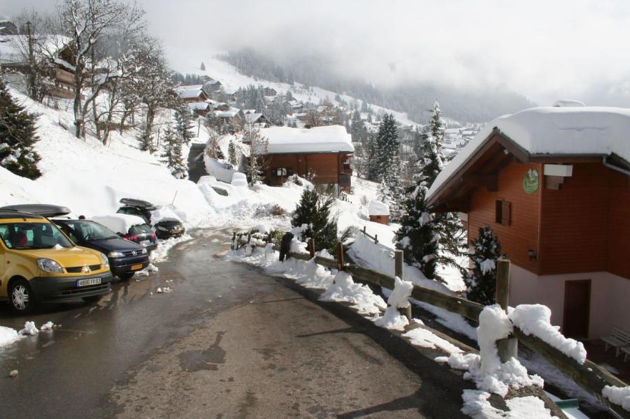 Soggiorno sugli sci Résidence le Balcon des Alpes - Châtel - Esteriore inverno