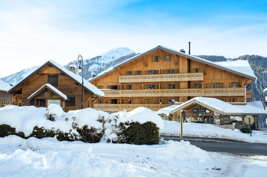 Location au ski Résidence le Grand Ermitage - Châtel - Extérieur hiver