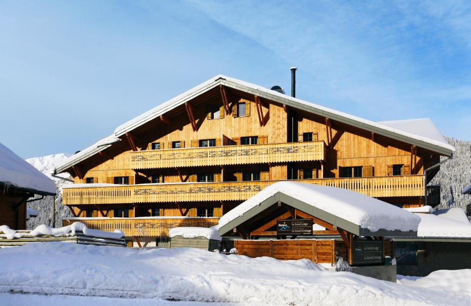 Location au ski Résidence le Grand Ermitage - Châtel - Extérieur hiver