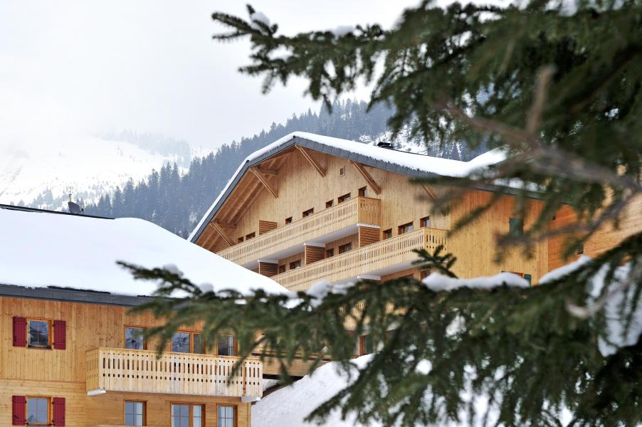 Vacances en montagne Résidence le Grand Lodge - Châtel - Extérieur hiver