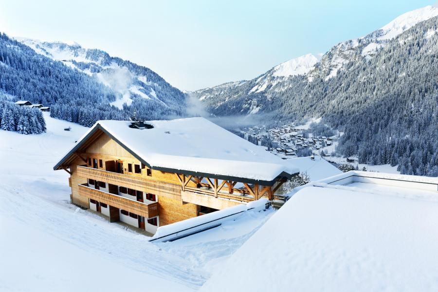 Location au ski Résidence le Grand Lodge - Châtel - Extérieur hiver
