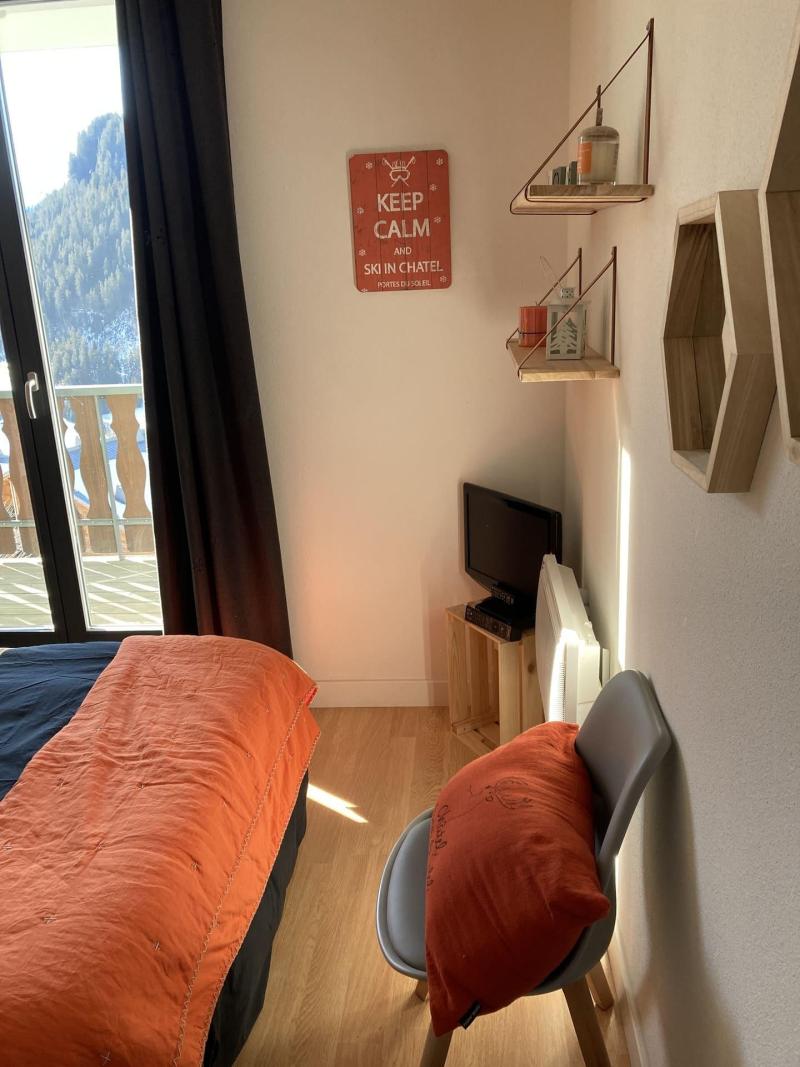 Skiverleih 3-Zimmer-Appartment für 6 Personen - Résidence Le Morclan - Châtel - Schlafzimmer