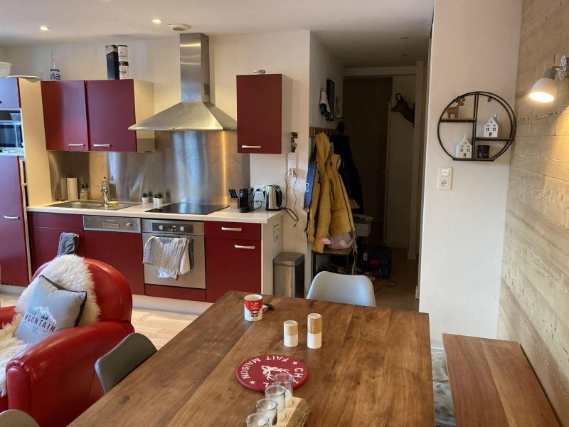 Skiverleih 3-Zimmer-Appartment für 6 Personen - Résidence Le Morclan - Châtel - Wohnzimmer