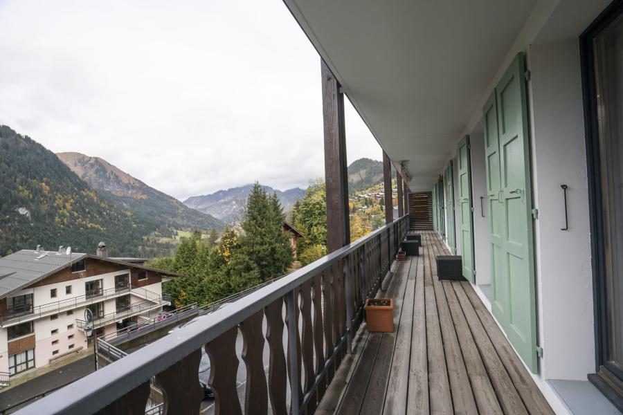 Rent in ski resort 4 room apartment 8 people (9) - Résidence Le Morclan - Châtel - Balcony