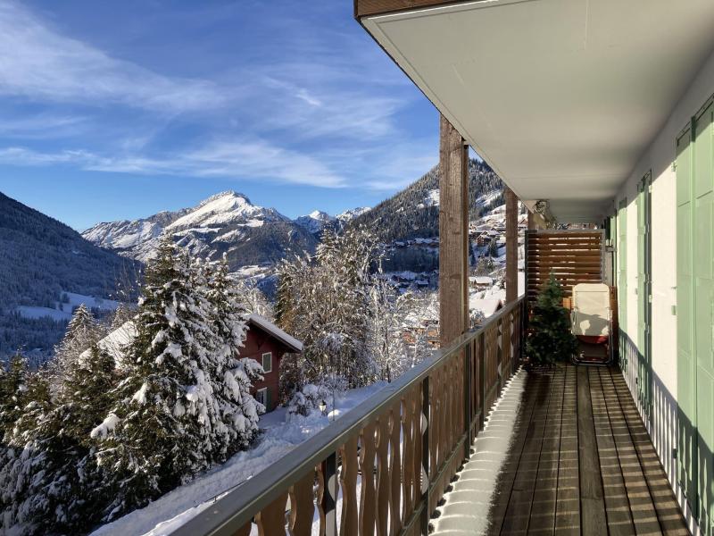 Ski verhuur Appartement 3 kamers 6 personen - Résidence LE MORCLAN - Châtel