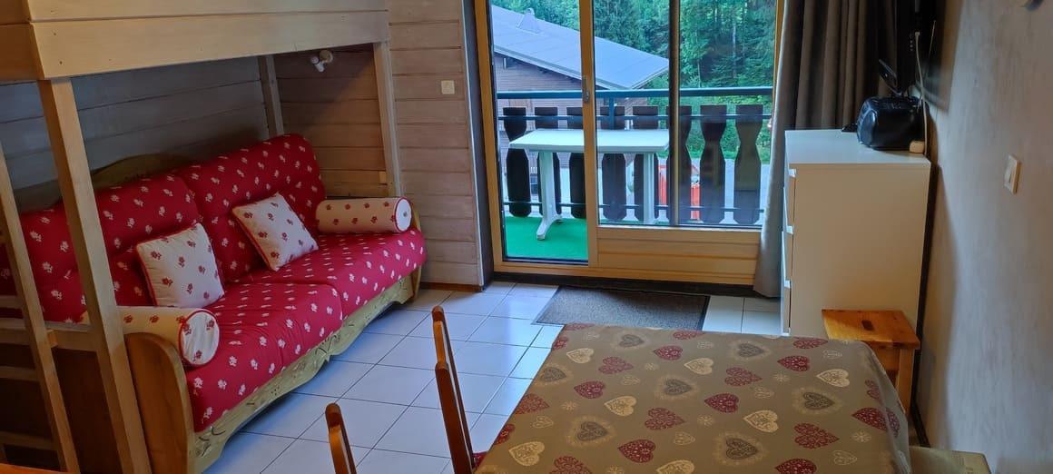 Аренда на лыжном курорте Квартира студия со спальней для 3 чел. (180) - Résidence le Moulin - Châtel