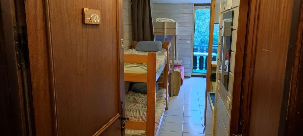 Rent in ski resort Studio sleeping corner 3 people (180) - Résidence le Moulin - Châtel